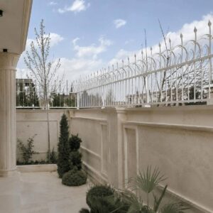6 طرح حفاظ دیوار ویلایی مدرن طرح نیزه