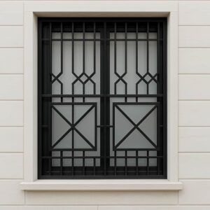10 مدل حفاظ پنجره مدرن شبکه هندسی