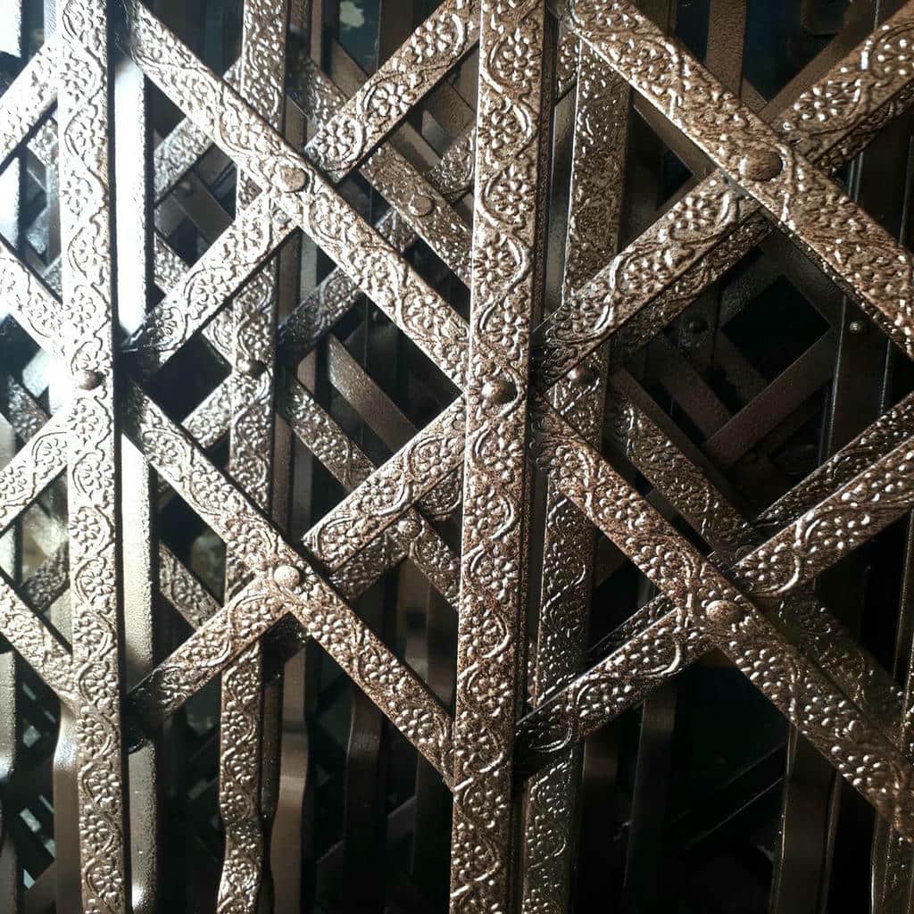 حفاظ آکاردئونی فلزی ورودی