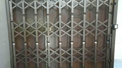 محافظ درب آپارتمان فلزی