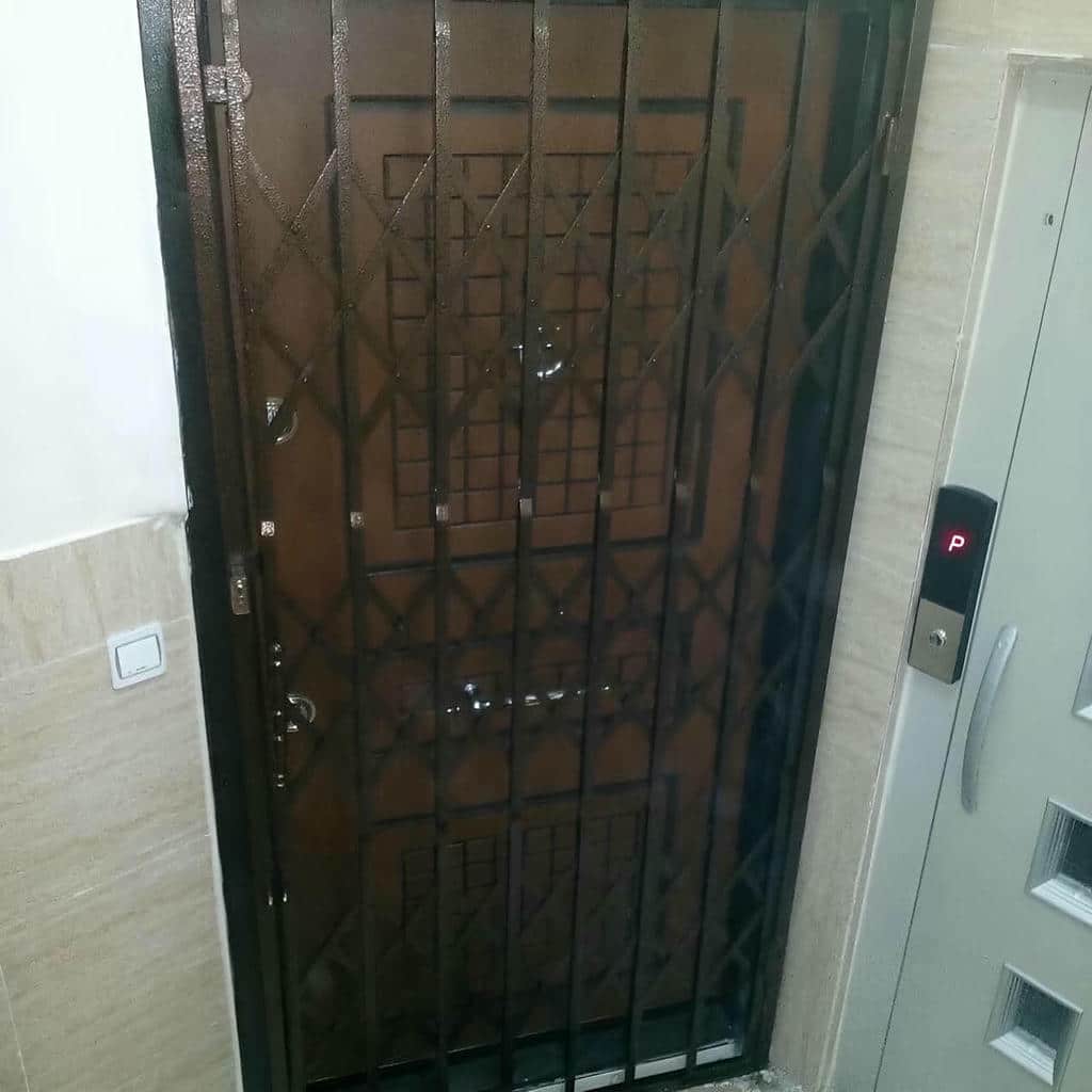 حفاظ کشویی مجتمع مسکونی پرتردد