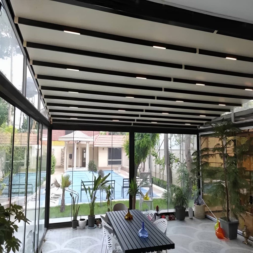 سقف جمع شونده پارچه ای