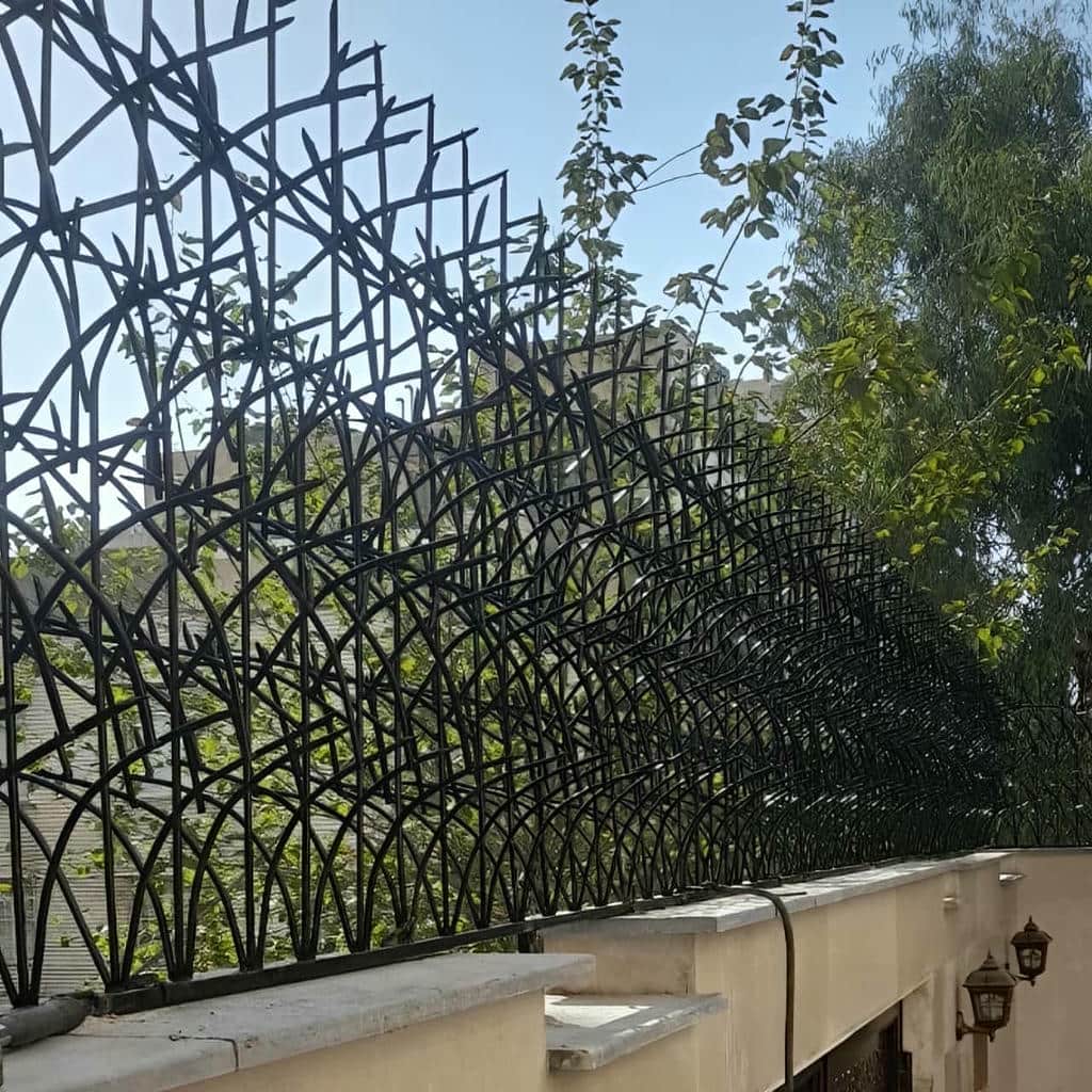 حفاظ شاخ گوزنی طرح اف فلزی