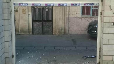 کرکره پارکینگ ورودی ساختمان