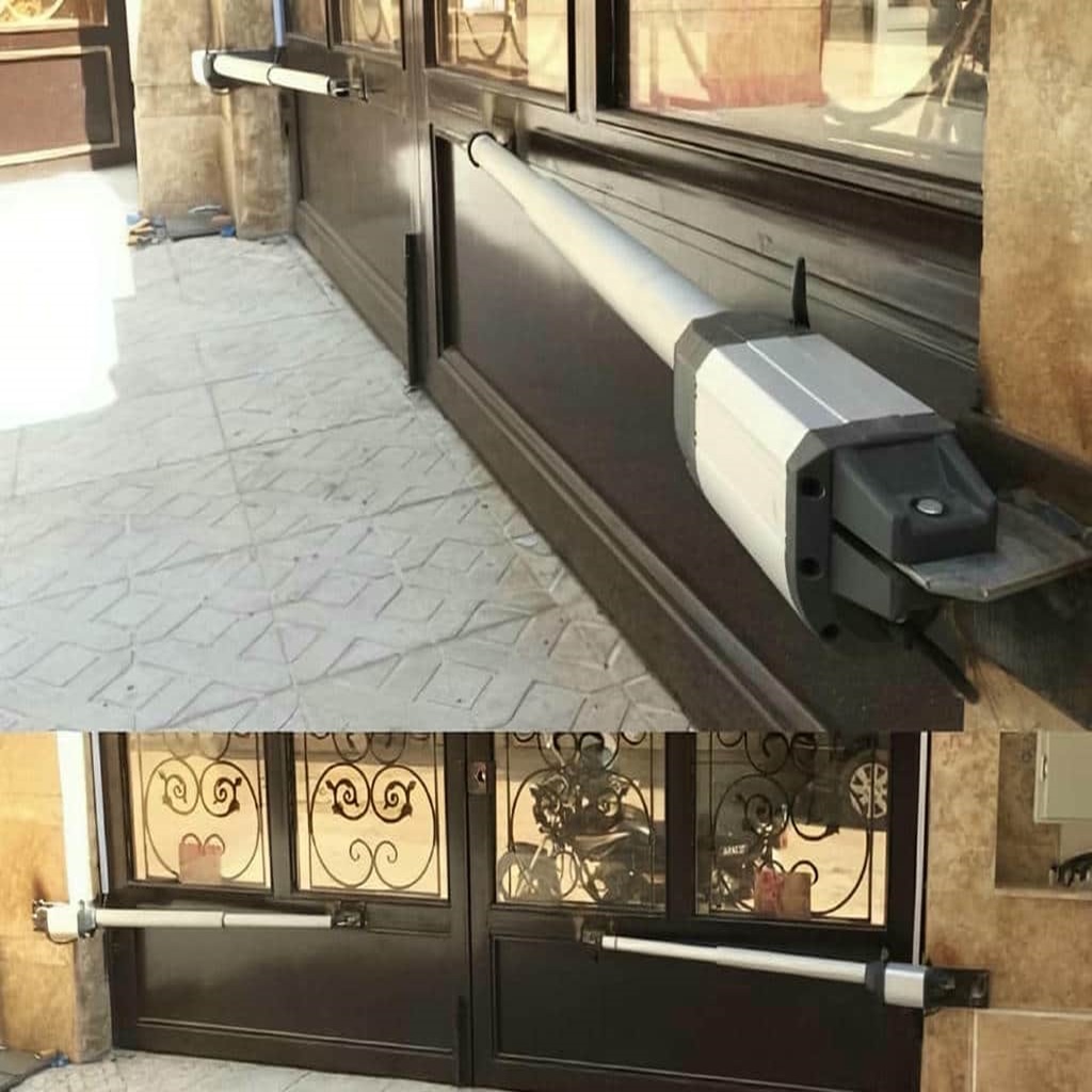 جک درب پارکینگ ریلی برای ساختمان