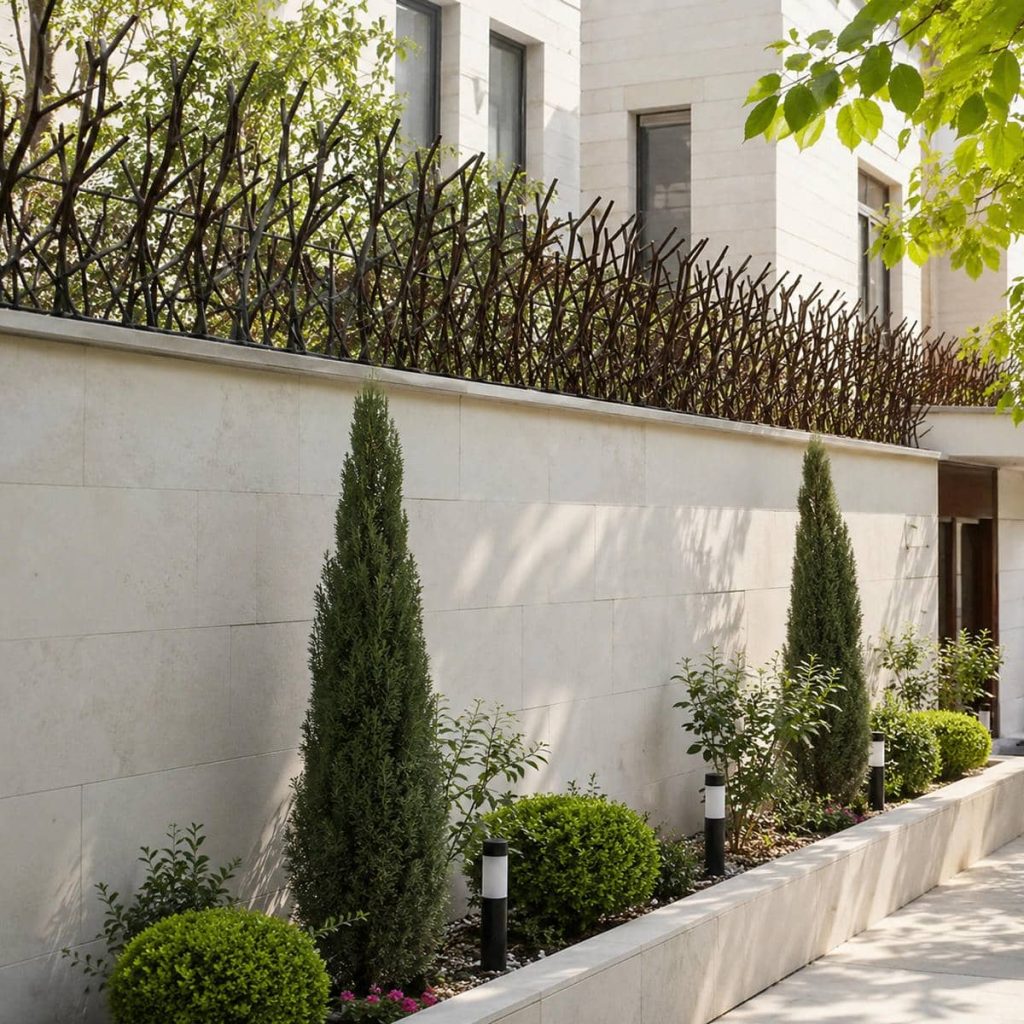 حفاظ دیوار لیلیوم برای ساختمان مسکونی