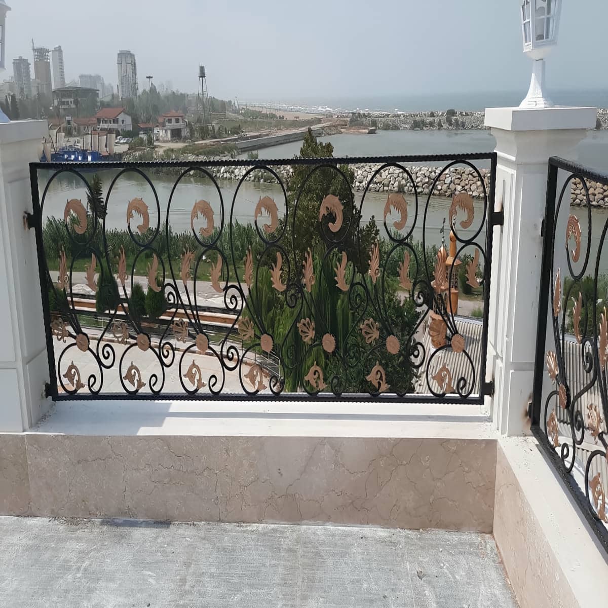 نرده دوبلکس فلزی داخلی مرکز فروش و نصب نرده دوبلکس برای نگهداری و سرویس آسان