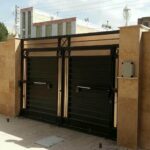 جک درب پارکینگ بازویی مشکی در اردبیل مرکز عرضه جک درب پارکینگ در اردبیل و حومه